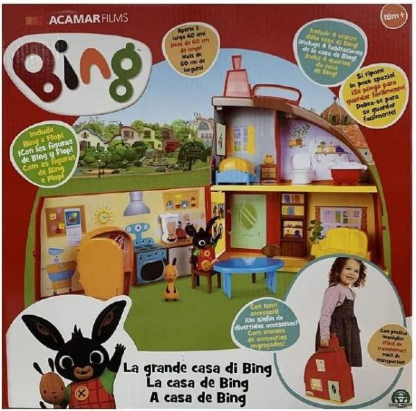 Bing Playset La Grande Casa Di Bing Con 2 Personaggi