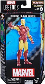 MARVEL LEGENDS SERIES THE MARVELS IRON MAN (HEROS RETURN) 15 CM