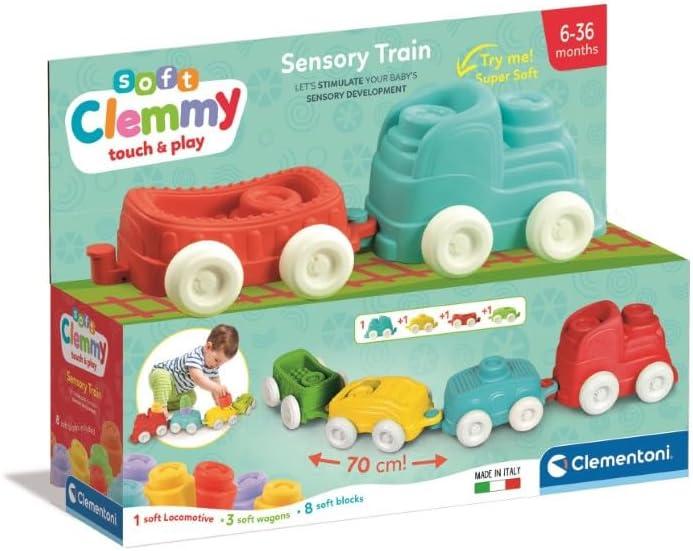 1664911cty17961_1.jpg Soft Clemmy Touch & Play Il Trenino Sensoriale - immagine 1