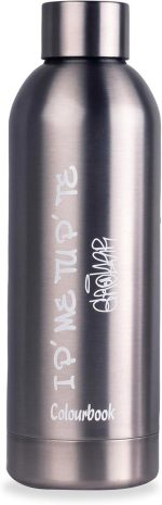 Geolier Borraccia termica 550ml argento - immagine 2