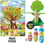 MONTESSORI BABY WOOD HAPPY BIRDS BALANCING - immagine 2