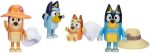 Bluey set 4 personaggi viaggio in famiglia - immagine 2