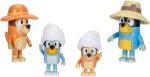 Bluey set 4 personaggi viaggio in famiglia - immagine 3