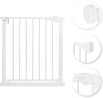 MoMi PAXI cancelletto di sicurezza delle scale per bambini con estensioni bianco - immagine 2