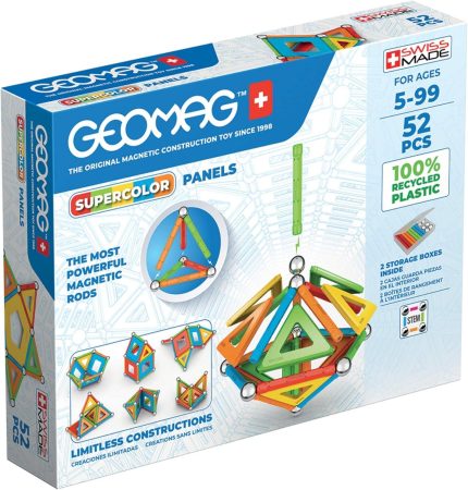 Geomag - Supercolor Panels Recycled 52 pcs