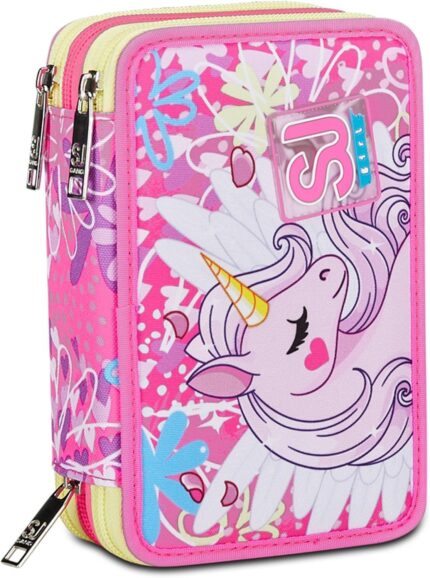 ASTUCCIO 3 ZIP - SJ GANG UNICORN LED GIRL