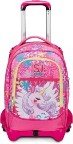 TROLLEY JACK 3 RUOTE - SJ GANG UNICORN LED GIRL