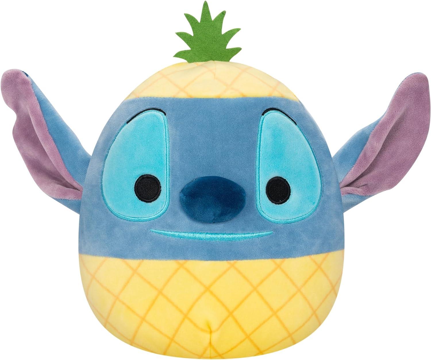 2772191reisqk1955_1.jpg Squishmallows Peluce Disney Stitch Ananas 25 cm - immagine 1
