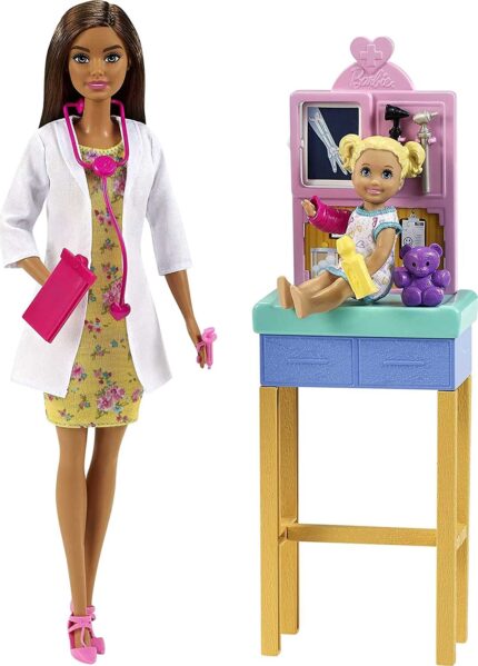 Barbie Carriere Dentista Playset Con Due Bambole