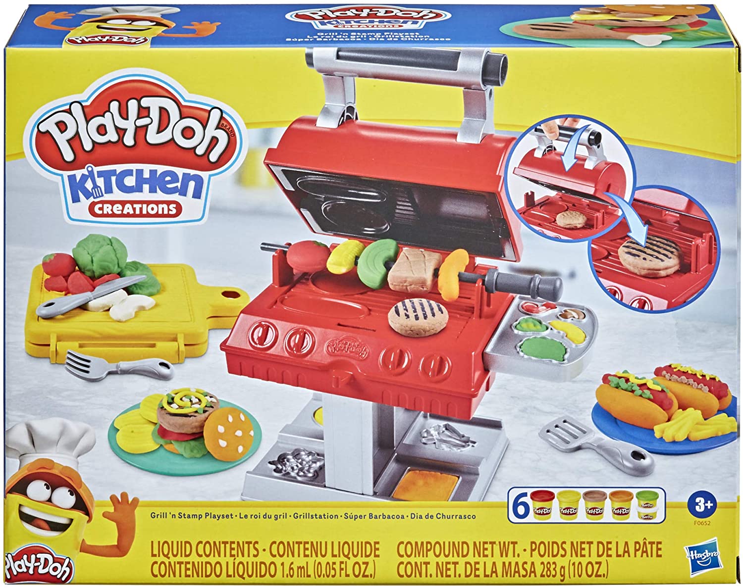 283647181mlmmomd6l._ac_sl1500_.jpg PLAY-DOH BARBECUE PLAYSET - immagine 1