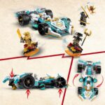 Ninjago auto da corsa spinjitzu dragon power di zane - immagine 3