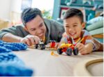 Ninjago battaglia su auto e moto di kai e ras - immagine 3