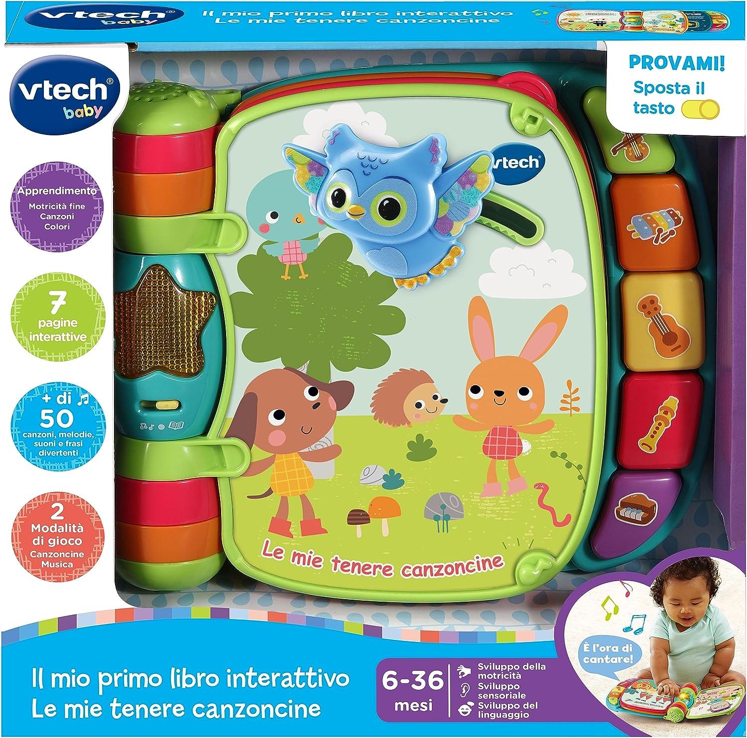 2858781vt166779_1.jpg IL MIO PRIMO LIBRO INTERATTIVO LE MIE TENERE CANZONCINE - immagine 1