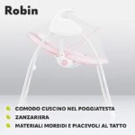 ROBIN - sdraietta a dondolo rosa - immagine 3