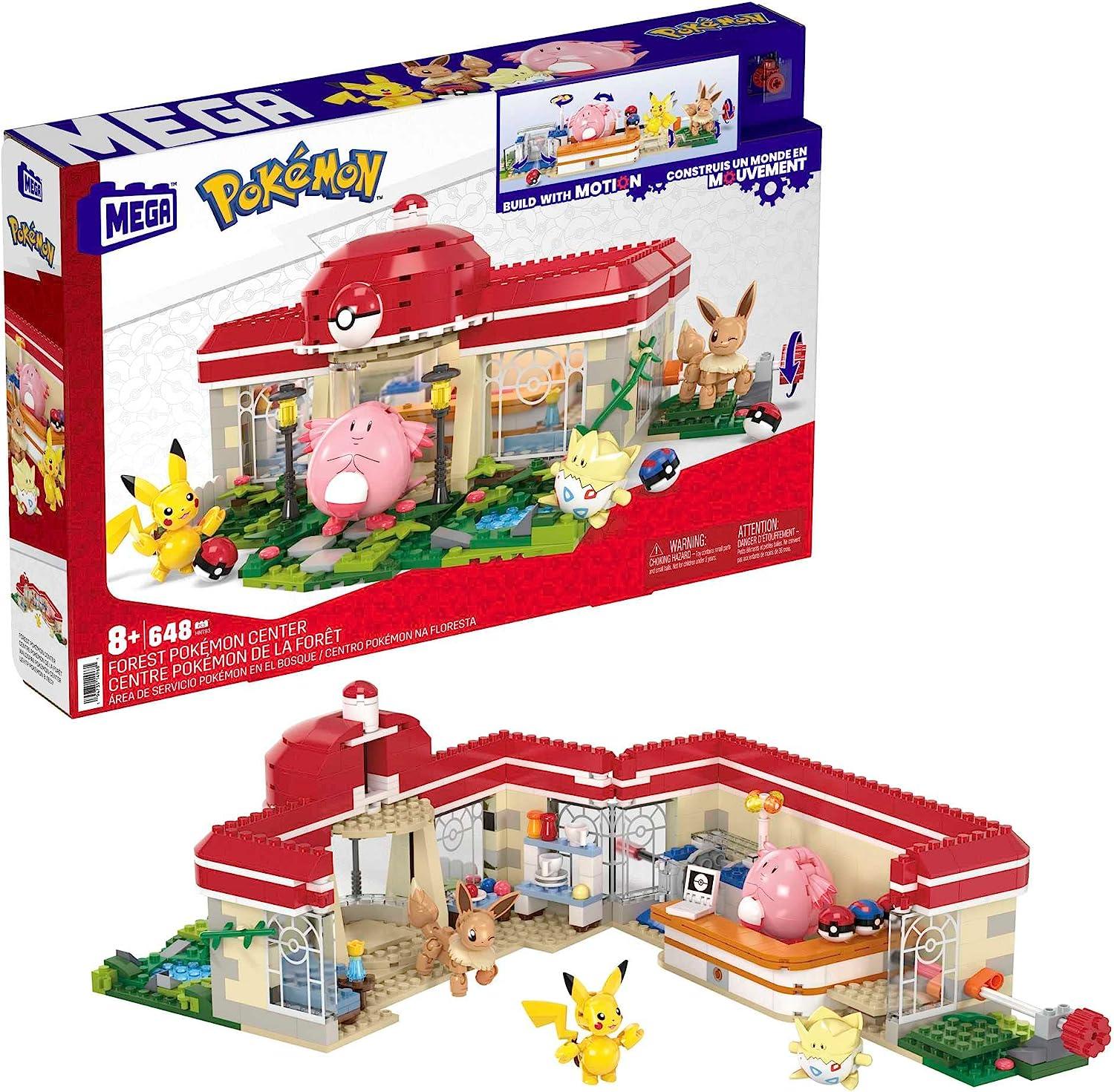 2924341mgahnt93_1.jpg MEGA Pokémon Adventure Builder Centro Pokémon della Foresta - immagine 1