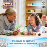 Battaglia con il raptor al quartier generale sull'albero di Spider-man e Gobby - immagine 2