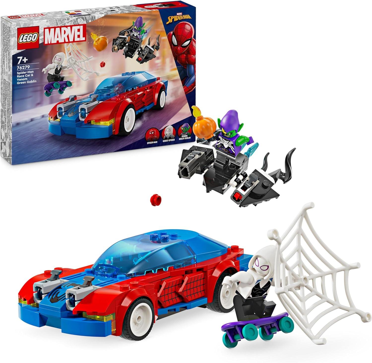2975941lgo76279_1.jpg Auto da corsa di Spider-Man e Venom Goblin - immagine 1