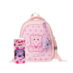 Colourbook - Zaino Scuola Asilo Coccolotti Rosa classico contiene Coccolotto Love&Tell