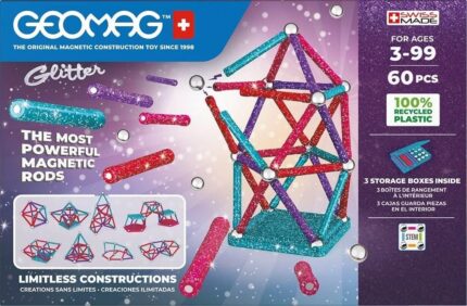 GEOMAG GLITTER 60 PEZZI