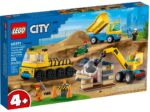 Camion da cantiere e gru con palla da demolizione - Lego City