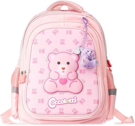 Colourbook - Zaino Scuola Coccolotti Rosa classico contiene Coccolotto Love&Tell