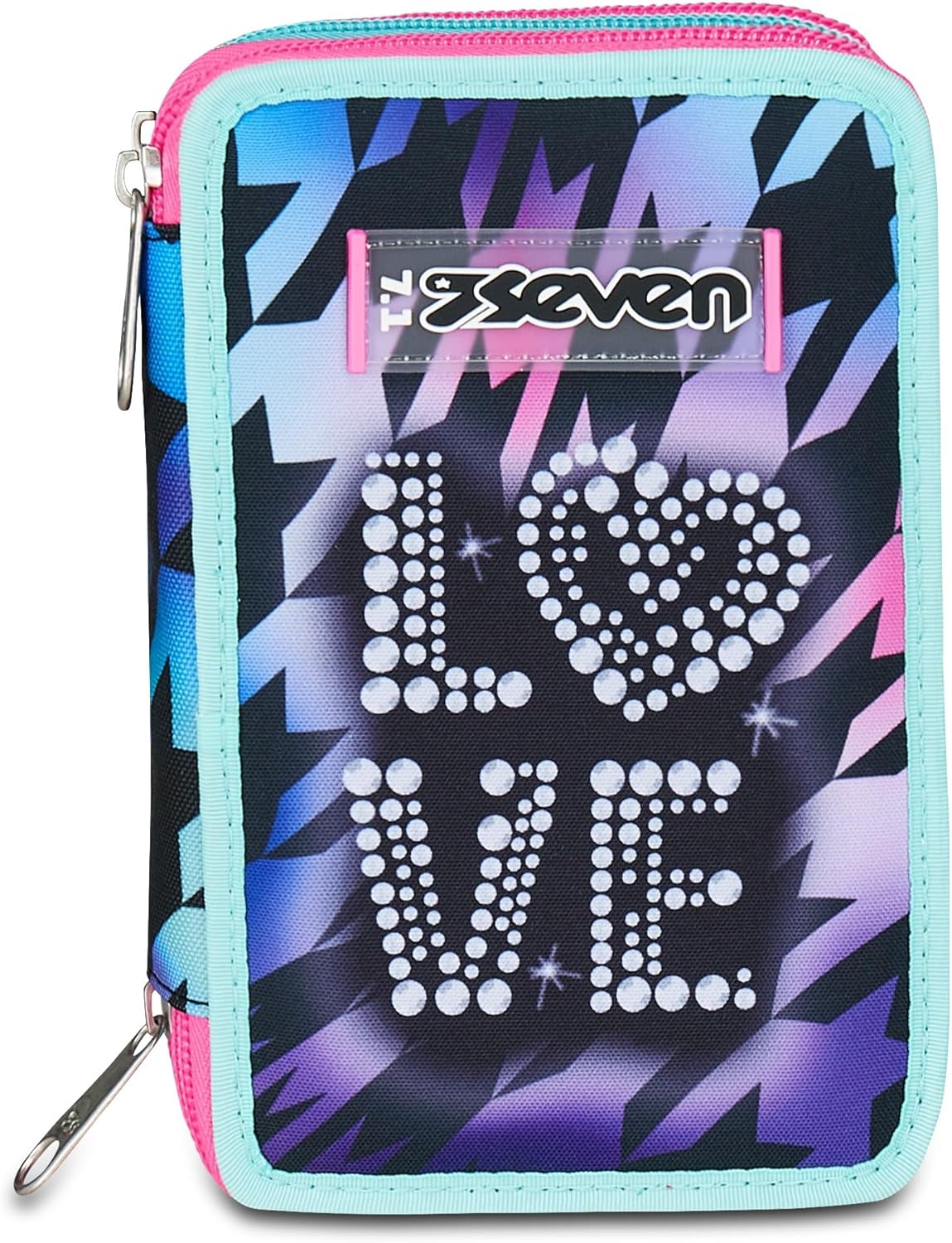 300019109f4b7a4c1722a7ede003204765b79d3.jpg Seven ASTUCCIO 3 ZIP - GLOW LOVE - immagine 1