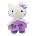 Peluche Hello Kitty Purple Satin 30cm - immagine 2