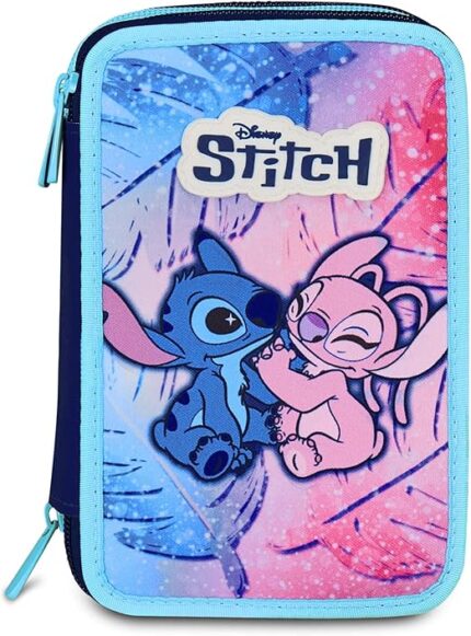 Seven Astuccio 3 Zip Lilo & Stitch
