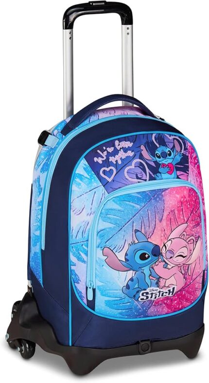 Seven Trolley Lilo & Stitch Scuola Jack 3 Ruote