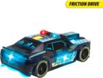 Auto rhythm patrol light racer 20cm a frizione con luci e suoni - immagine 2