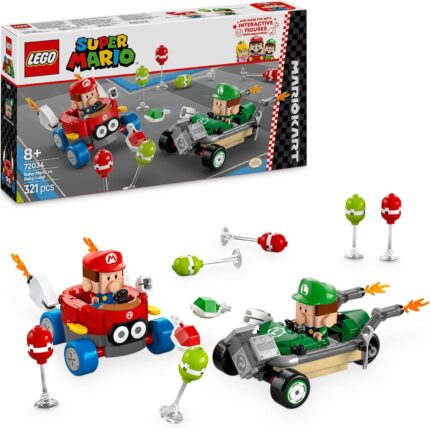 Mario Kart: Baby Mario vs Baby Luigi