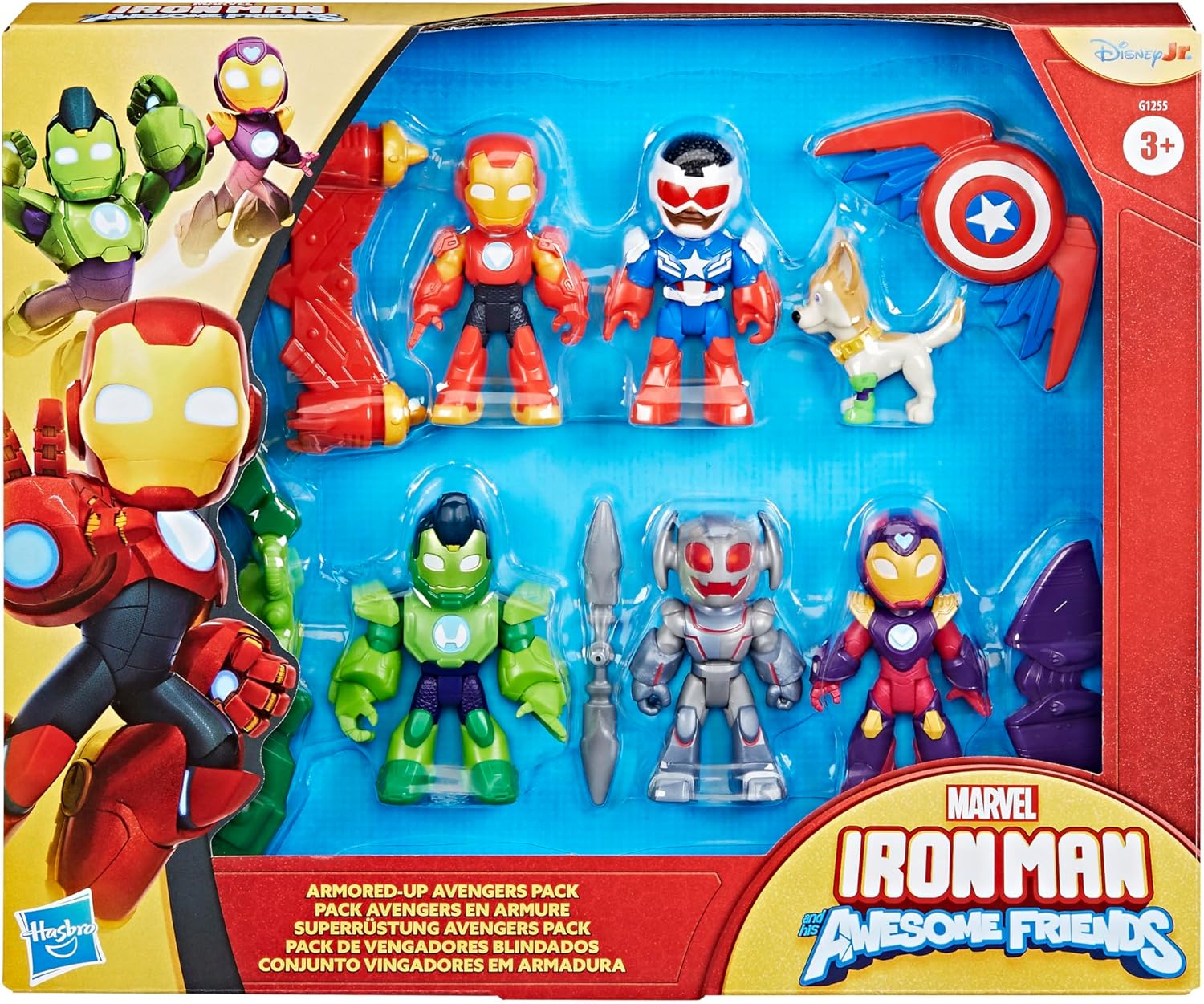 30449514554550ed921c7e3c35088913cf6754b.jpg Marvel Iron Man e i Suoi Fantastici Amici Confezione Avengers in Armatura - immagine 1