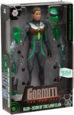 Gormiti The New Era Glen Scion del Clan della Terra con Armatura Removibile 27 cm
