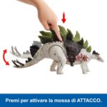 JURASSIC WORLD DINO TRACKERS STEGOSAURUS - immagine 2