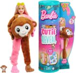 Barbie Cutie Reveal Giungla Scimmia