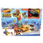 HOT WHEELS MONSTER TRUCKS ARENA SEMI FINALI CAR JUMP CHALLENGE
