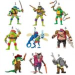 TURTLES MUTANT MAYHEM ASSORTIMENTO PERSONAGGI TARTARUGHE NINJA 12 CM