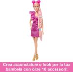 BARBIE SUPER CHIOMA 2023 BLONDE - immagine 3