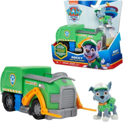 Paw Patrol, Camion per la Raccolta di Rifiuti di Rocky