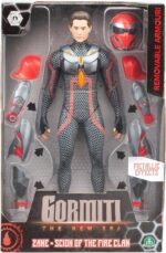Gormiti The New Era Zane Scion del Clan del Fuoco con Armatura Removibile 27 cm

