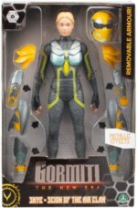 Gormiti The New Era Skye Scion del Clan dell'Aria con Armatura Removibile 27 cm
