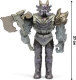 Gormiti The New Era Villain Baron Durghon con Arma Render Riter Axe 27 cm - immagine 2