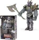 Gormiti The New Era Villain Baron Durghon con Arma Render Riter Axe 27 cm - immagine 3
