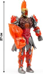 Gormiti The New Era Fireon Gormita del Clan del Fuoco con Accessorio Flame Fist 27 cm - immagine 3