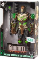 Gormiti The New Era Rockard Gormita del Clan della Terra con Accessorio Seismic Hammer 27 cm