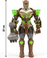 Gormiti The New Era Rockard Gormita del Clan della Terra con Accessorio Seismic Hammer 27 cm - immagine 2