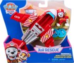 Paw Patrol Air Rescue Aereo di Soccorso dei Pompieri con Marshall