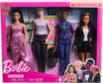 Barbie Carriere - Set di 4 bambole donne nel cinema con accessori inclusi