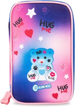 Colourbook - Astuccio 1 Zip Coccolotti Love Azzurro