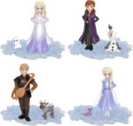 Disney Frozen Toys, Ice Reveal, set di piccole bambole con 1 bambola, gel di ghiaccio morbido e 6 sorprese tra cui figura di amico e pezzi da gioco - immagine 3
